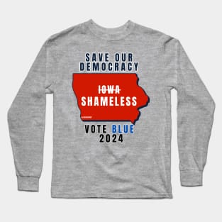 Save Our Democracy 2024 Long Sleeve T-Shirt